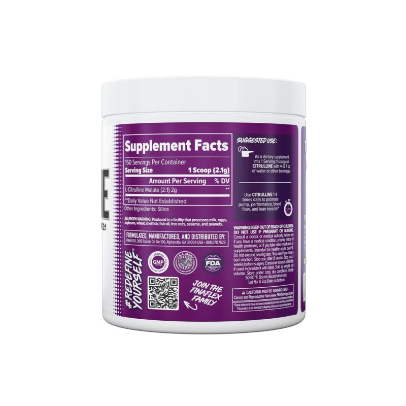 CITRULLINE PREMIUM UNFLAVORED POWDER - Image 2